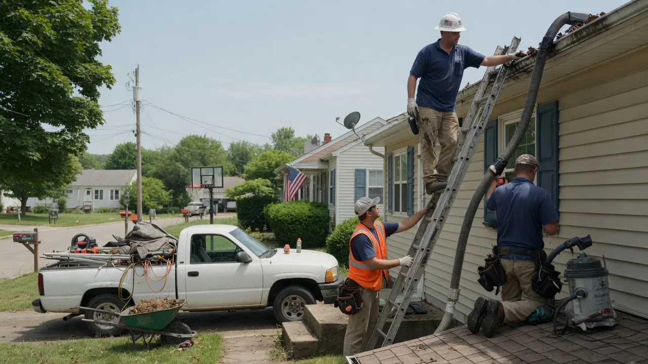 Gutter Installation in Knightsville, IN near me